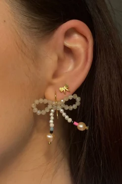 Stine A Øreringe<Glow Bow Earring