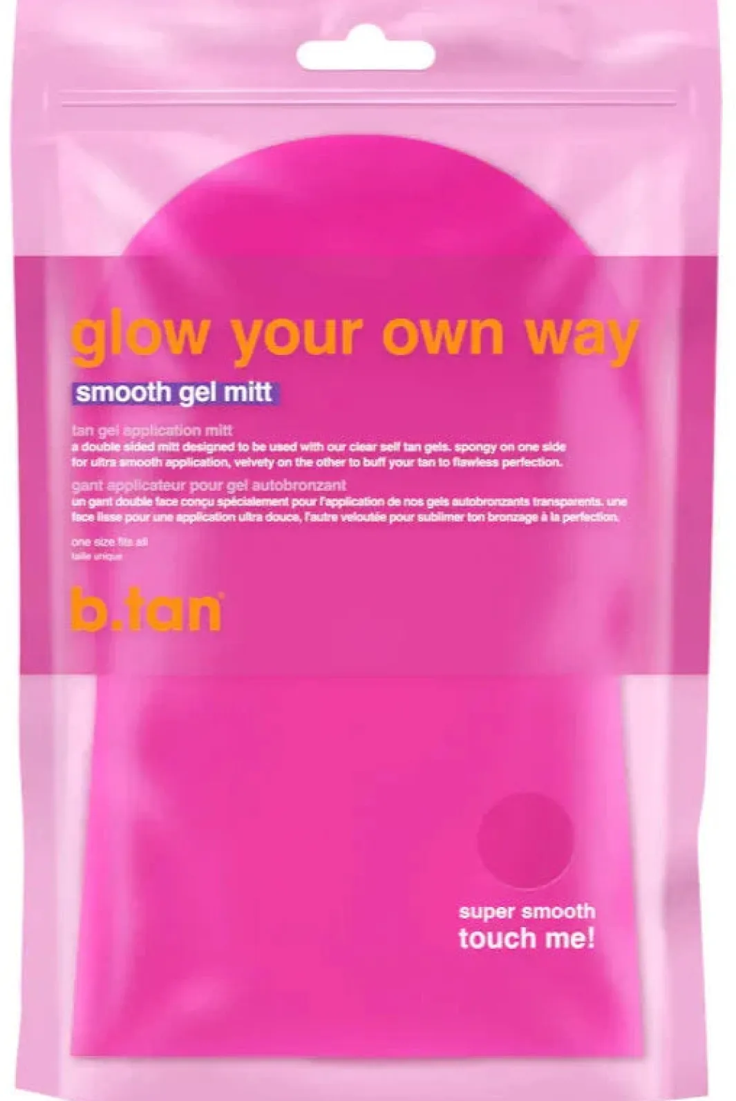 b.tan Selvbruner<Glow Your Own Way, Glow So Smooth Tannings Handske