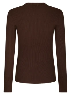 Sale Gold Button Knit Blouse 160471 Bluser & Skjorter