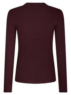 Valentin Studio Bluser & Skjorter<Gold Button Knit Blouse 160471