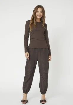 Hot Grannycc Embroidery Ls Tee 33180 Bluser & Skjorter