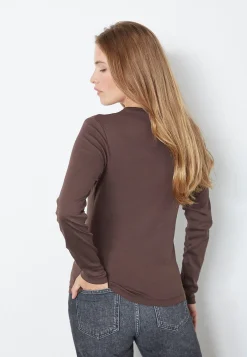 Hot Grannycc Embroidery Ls Tee 33180 Bluser & Skjorter