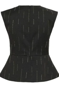 New Gzadira Peplum Top 10910709 Sæt 🛍️|Bluser & Skjorter