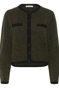 New Gzalpha Ls Contrast Cardigan 10910459 Cardigans|Ammevenligt Tøj