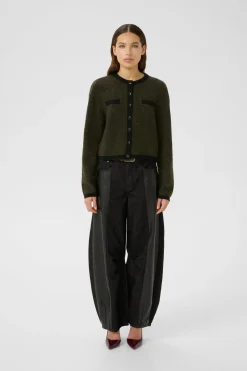 New Gzalpha Ls Contrast Cardigan 10910459 Cardigans|Ammevenligt Tøj