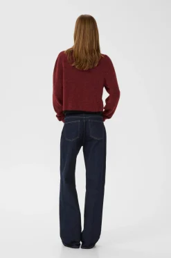 Gestuz Cardigans|Ammevenligt Tøj<Gzalpha Ls Contrast Cardigan 10910459
