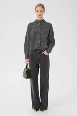 Discount Gzalpha Shimmer Cardigan 10910817 Cardigans|Ammevenligt Tøj