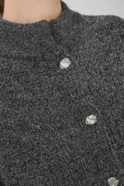 Discount Gzalpha Shimmer Cardigan 10910817 Cardigans|Ammevenligt Tøj