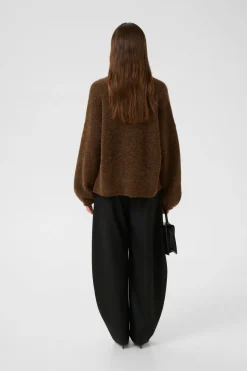 Gestuz Bluser & Skjorter|Strik<Gzalpha Slit Pullover 10910590