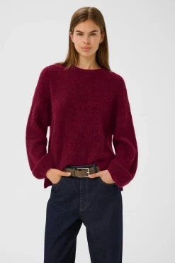 Hot Gzalpha Slit Pullover 10910590 Bluser & Skjorter|Strik