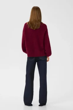 Hot Gzalpha Slit Pullover 10910590 Bluser & Skjorter|Strik