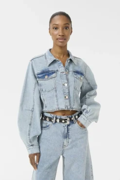 Outlet Gzdea Cropped Jacket 10910382 Sæt 🛍️|Overtøj & Jakker