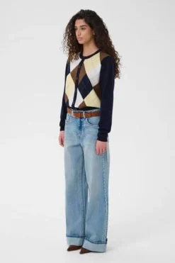Clearance Gzmanzi Multi Cardigan 10910840 Cardigans|Ammevenligt Tøj