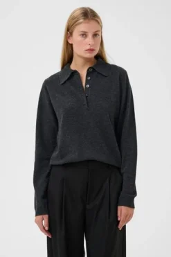 Gestuz Bluser & Skjorter|Strik<Gzmanzi Polo Pullover 10910534