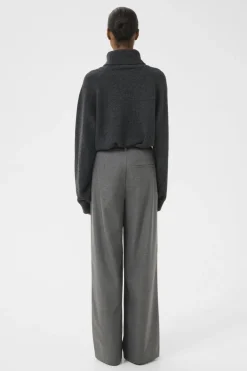 Gestuz Bukser, Jeans & Leggings<Gzpaula Melange Wide Pants 10910494