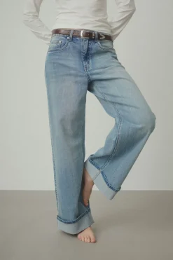 Sale Gzsara Wide Jeans 10910809 Bukser, Jeans & Leggings