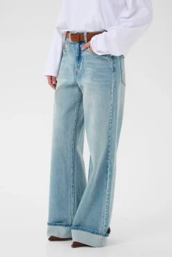 Sale Gzsara Wide Jeans 10910809 Bukser, Jeans & Leggings