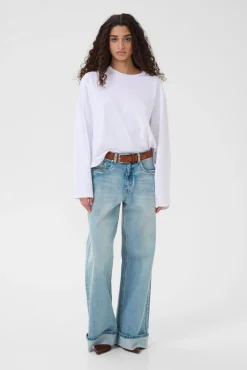 Sale Gzsara Wide Jeans 10910809 Bukser, Jeans & Leggings