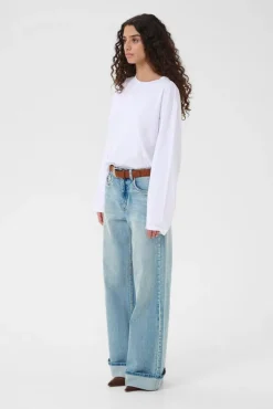 Sale Gzsara Wide Jeans 10910809 Bukser, Jeans & Leggings