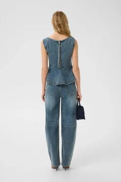 Gestuz Sæt 🛍️|T-Shirts & Toppe<Gzviva Sl Top 10910572