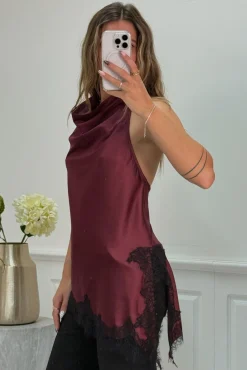 Best Halterneck Lace T-Shirts & Toppe