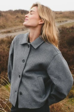 Neo Noir Overtøj & Jakker<Hamra Wool Jacket 162076