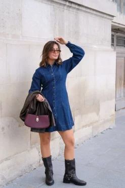 Neo Noir Kjoler|Ammevenligt Tøj<Hanne Denim Dress