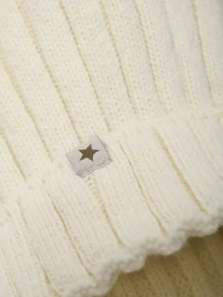 Sale Hat Knit Alpaca Pompom 460397 Børn Huer & Hatte|Uld