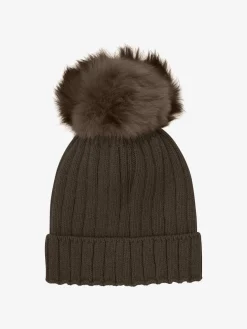 Børn Huttelihut Huer & Hatte|Uld<Hat Knit Alpaca Pompom 460397