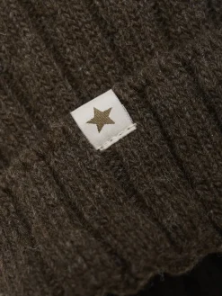 Børn Huttelihut Huer & Hatte|Uld<Hat Knit Alpaca Pompom 460397