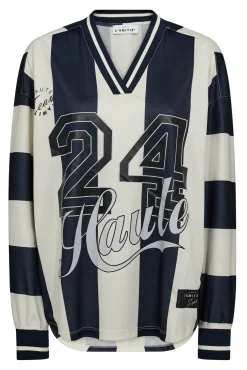 New Haute 24 Stripe Blouse HL10419 Bluser & Skjorter