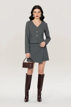 Hypedrop Blazere<Hdpaula V-Neck Blazer 32000140