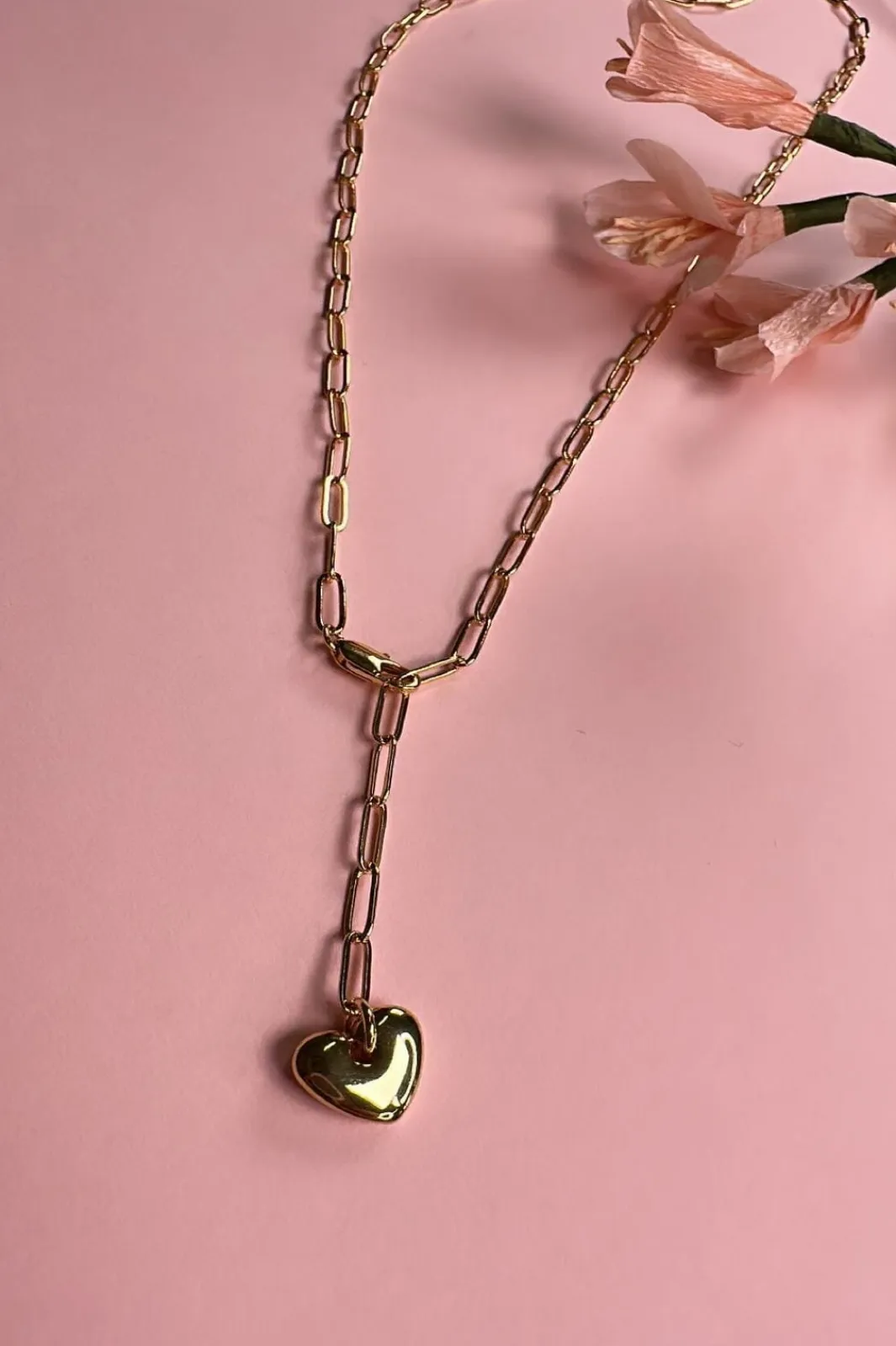 Mellow Moon Halskæder<Heart Chain Necklace