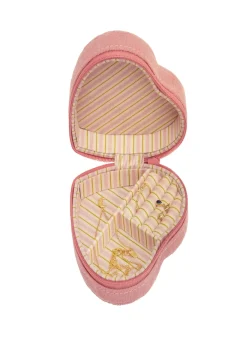 Heart Jewelry Box Pink Theatre Magic Smykkeskrin