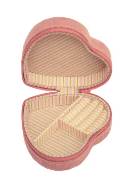 Heart Jewelry Box Pink Theatre Magic Smykkeskrin