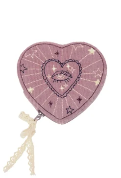 Maanesten Smykkeskrin<Heart Jewelry Box Purple Theatre Magic
