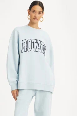 Rotate Sweatsæt & Comfy Wear|Bluser & Skjorter<Heavy Sweat Crewneck114376184