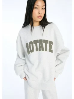 Rotate Sweatsæt & Comfy Wear|Bluser & Skjorter<Heavy Sweat Crewneck 1158341473