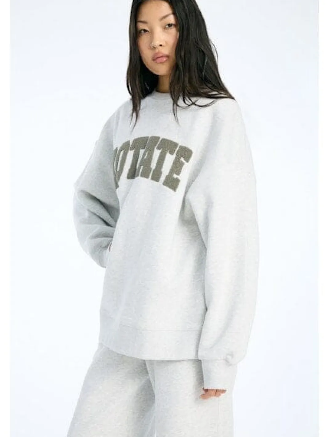 Rotate Sweatsæt & Comfy Wear|Bluser & Skjorter<Heavy Sweat Crewneck 1158341473