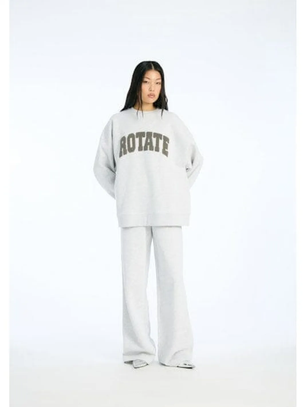 Rotate Sweatsæt & Comfy Wear|Bluser & Skjorter<Heavy Sweat Crewneck 1158341473