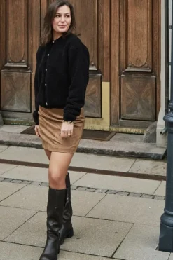 Hemie Faux Suede Skirt 164554 Nederdele