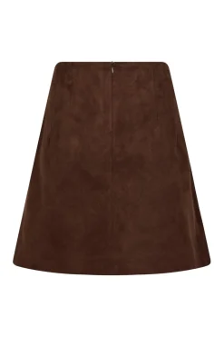 Neo Noir Nederdele<Hemie Imitated Suede Skirt 165112