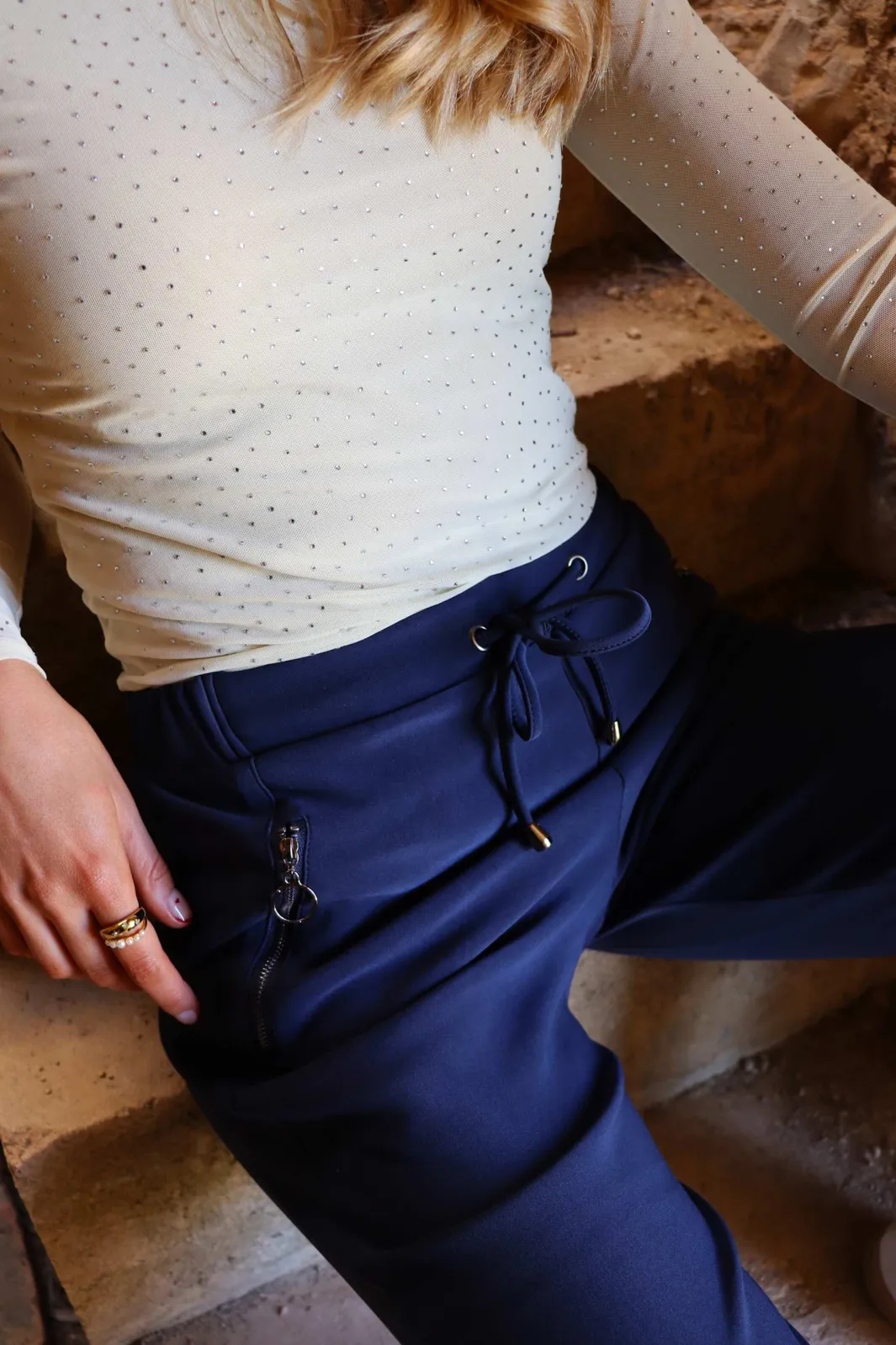 Liberte Bukser, Jeans & Leggings<Henne-Zip-Pants