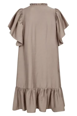Online Heracc Crop Ss Frill Dress 36479 Kjoler