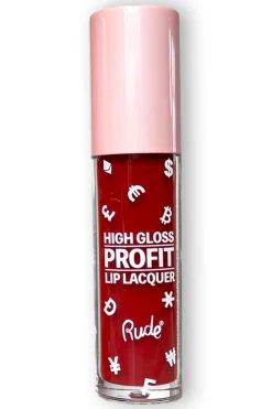 Rude Cosmetics Lipgloss<High Gloss Profit Lip Lacquer Saabak