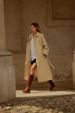 Online High-leg boot with block heel Støvler