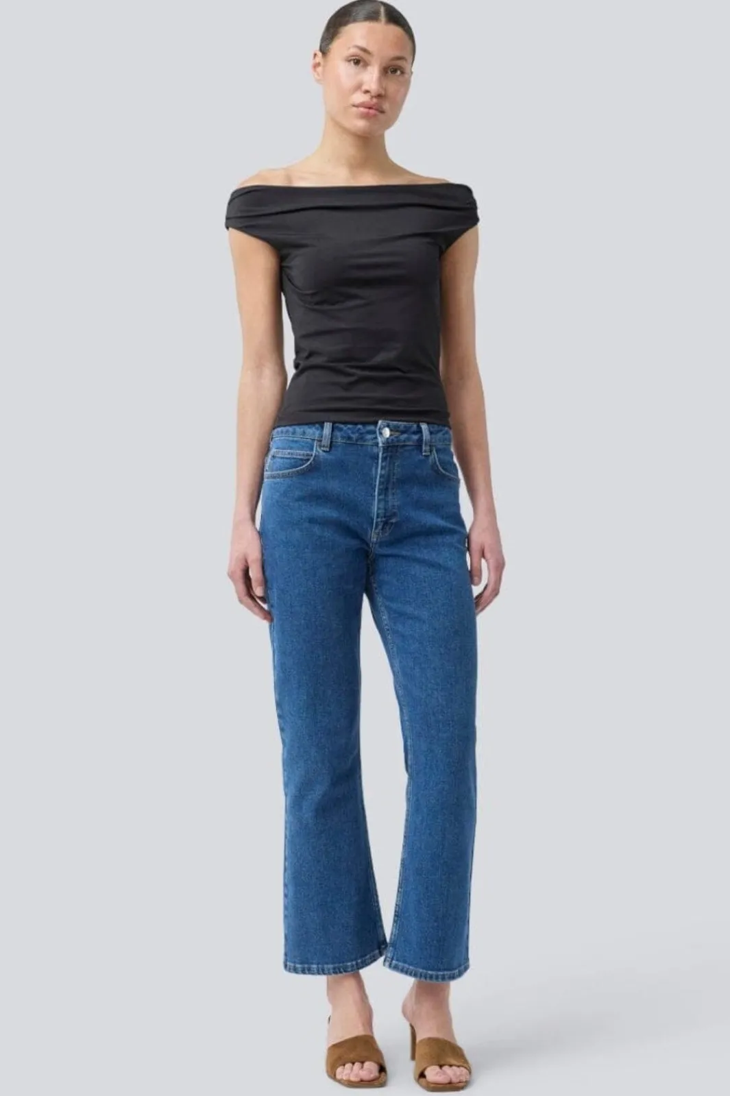 Modström T-Shirts & Toppe<Himamd Off-Shoulder Top 57928