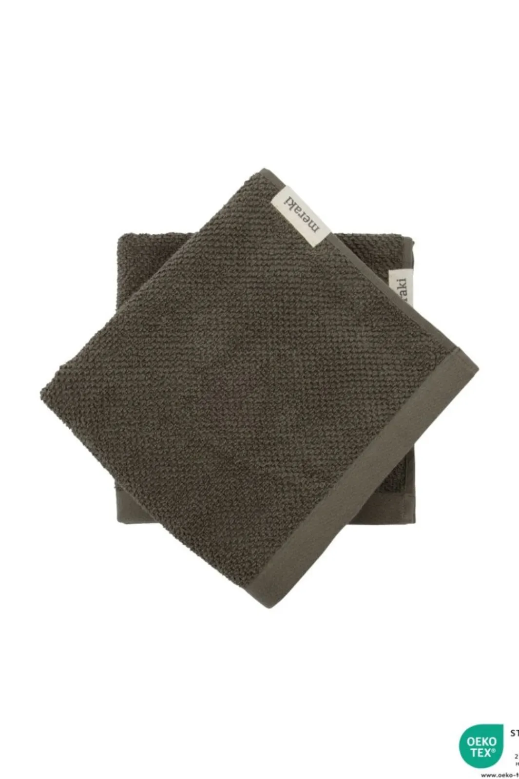 New Håndklæde, Solid, 5 x 100, Army Børn Bad, Leg & Interiør|Tilbehør Til Hjemmet