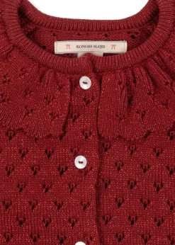 Børn Konges Sløjd Cardigans|Cardigans<Holiday Knit Cardigan Ks104314