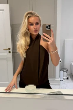 Sale Hollyic Wrap Top A2553 T-Shirts & Toppe